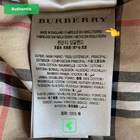 burberry made in scotland fake|how to check Burberry authenticity.